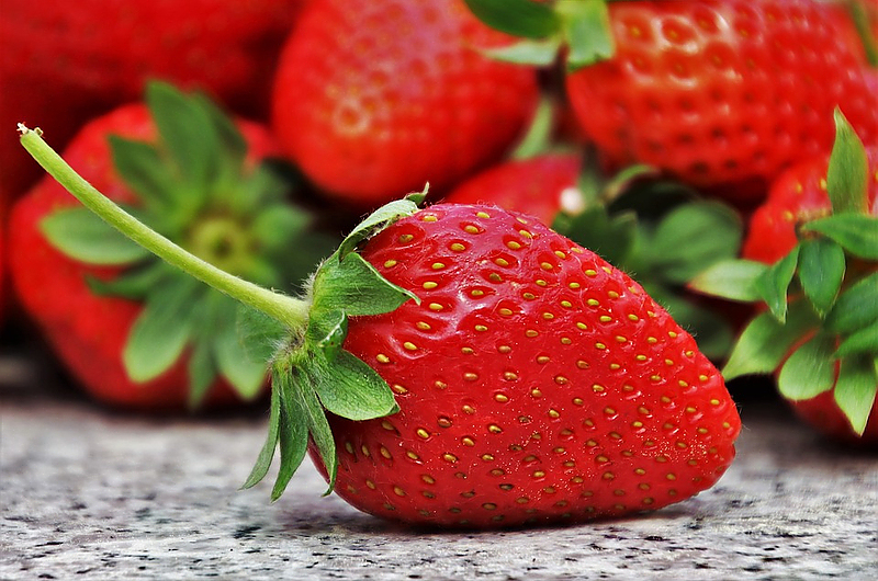 Erdbeeren sind nicht nur süß eine Leckerei! Foto: Pixabay