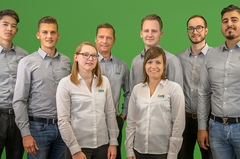 LVM Versicherungsagentur Fischer und Hauffe, Mitarbeiter Dominik Klamt, 2.v.l. Foto: LVM LVM Versicherungsagentur Fischer und Hauffe, Mitarbeiter Dominik Klamt, 2.v.l. Foto: LVM
