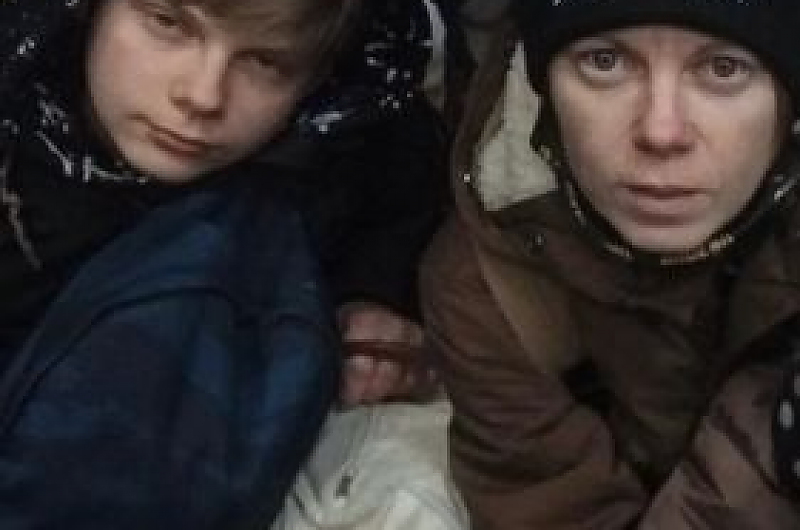Nastja und ihr Sohn sind nach Deutschland geflüchtet.