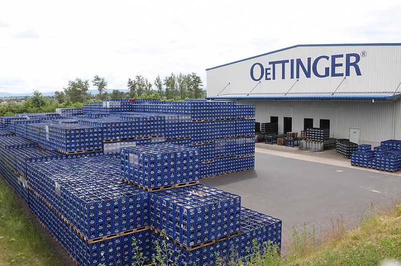 Der Standort der Oettinger Brauerei in Gotha soll nach Willen des Unternehmens geschlossen werden - Foto: Bodo Schackow/dpa