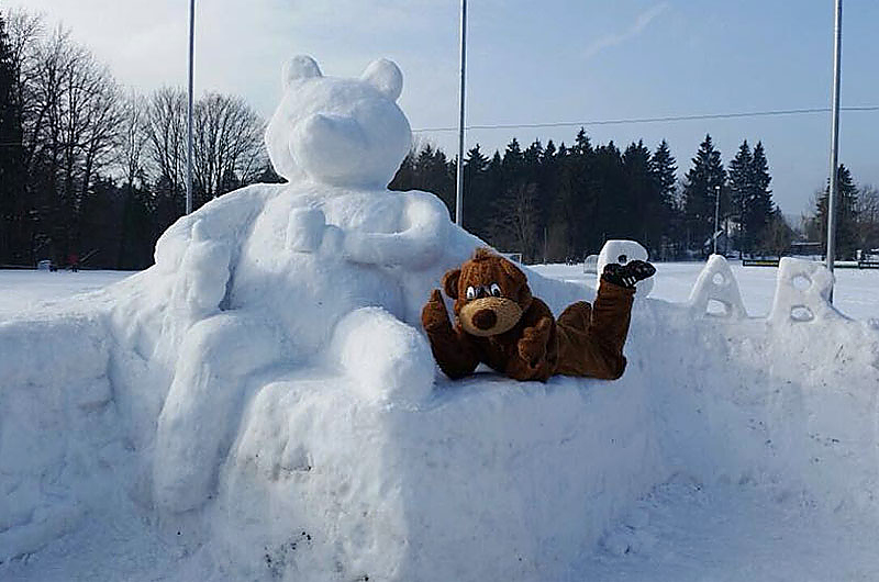 Zum Abschluss der Ferien hat Schmiedefeld ein Highlight für die ganze Familie - den Schmiedefelder Winterzauber am 17. Februar auf dem Sportplatz. Los geht es um 11 Uhr mit dem Schneeskulpturenbauen. Foto: facebook.com/SchmiedefelderWinterzauber