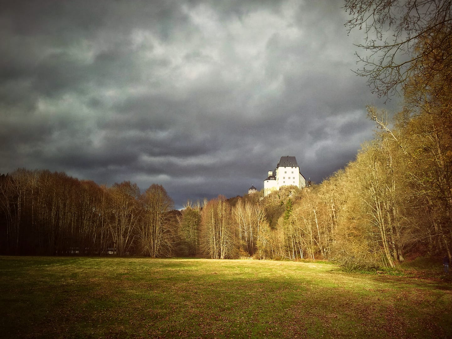 Schloss Burgk an der Saale. Foto Hörerin Anja über Facebook